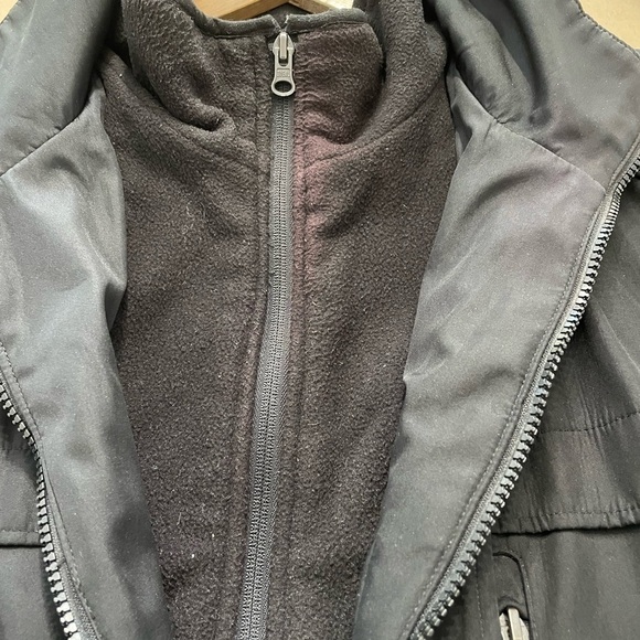 St.John’s Bay men’s Double Layered Double zipper black Large winter jacket.Large - Picture 6 of 11